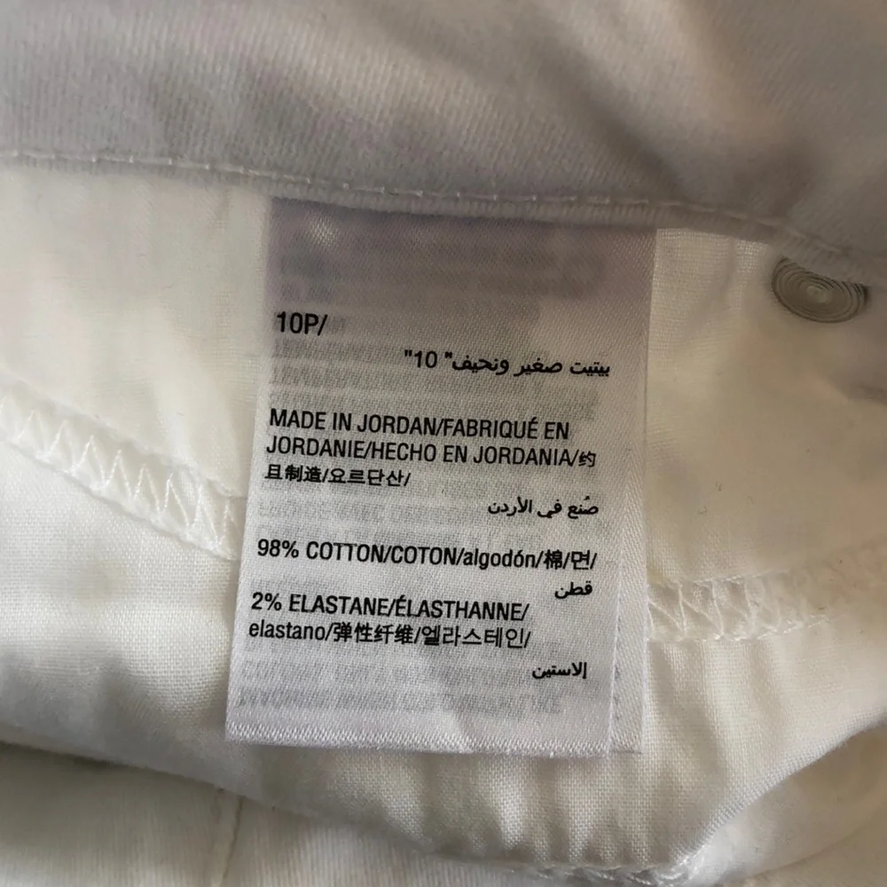NWT Charter Club White Capri Pants Size 10P - Picture 5 of 5